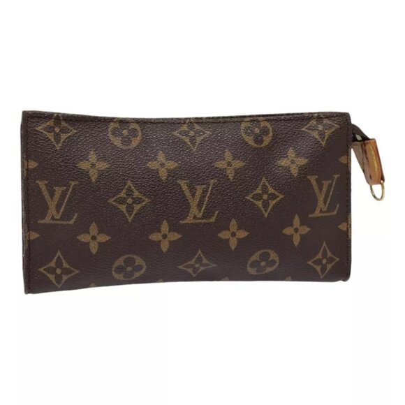 LOUIS VUITTON Monogram Bucket GM Pouch Accessory Pouch LV Auth 90388 - Picture 1 of 16